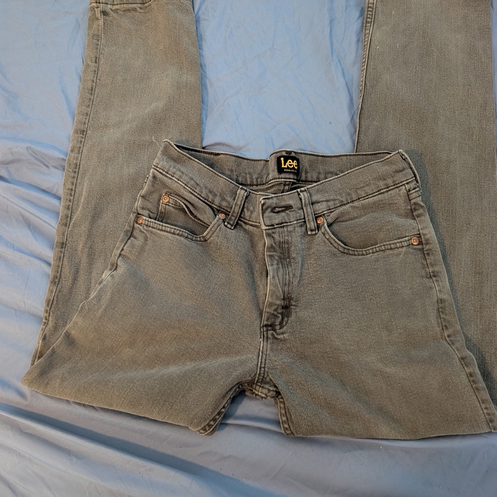 Lee Charcoal Regular Fit Jeans
